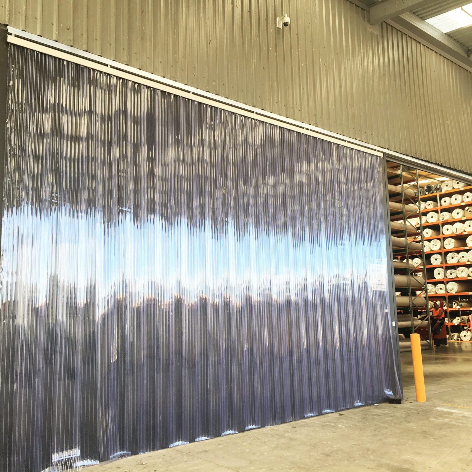 1000 S PVC Strip Curtains